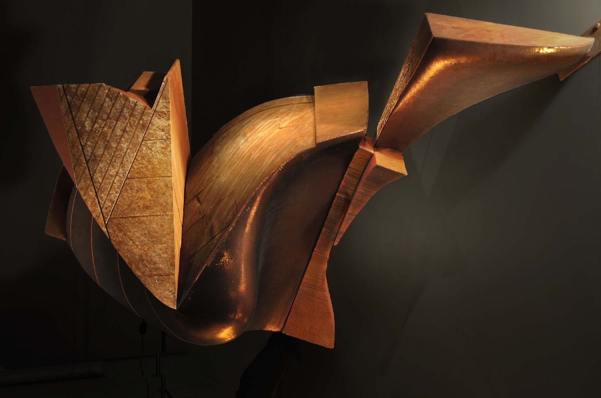 Wood Sculpture by Artist Krisjohn Horvat called Nixon: 'Pat Was Nice, A Warm B-52 Is Better' Wood Sculpture by Artist Krisjohn Horvat called Nixon: 'Pat Was Nice, A Warm B-52 Is Better'