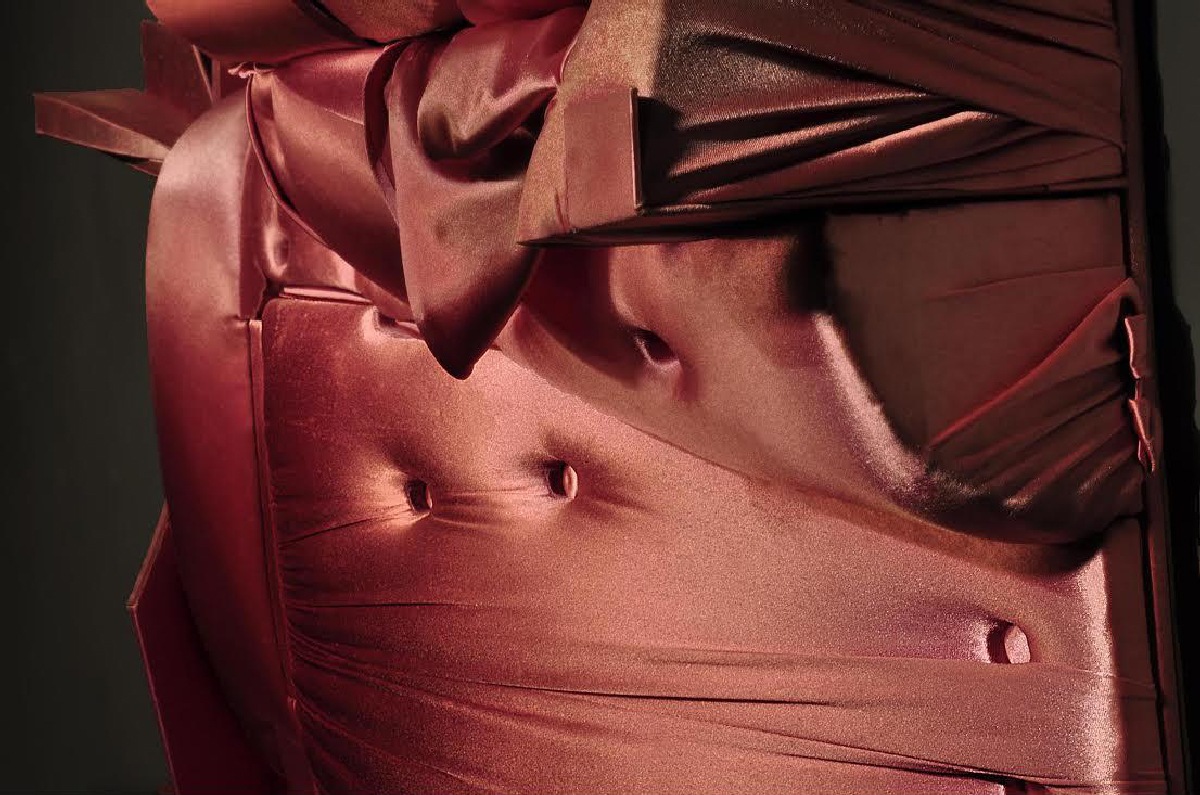 Modern Sculpture by Creative Sculptor Krisjohn Horvat called 'Curtis LeMay Embraced Rolling Thunder On Mother's Day'