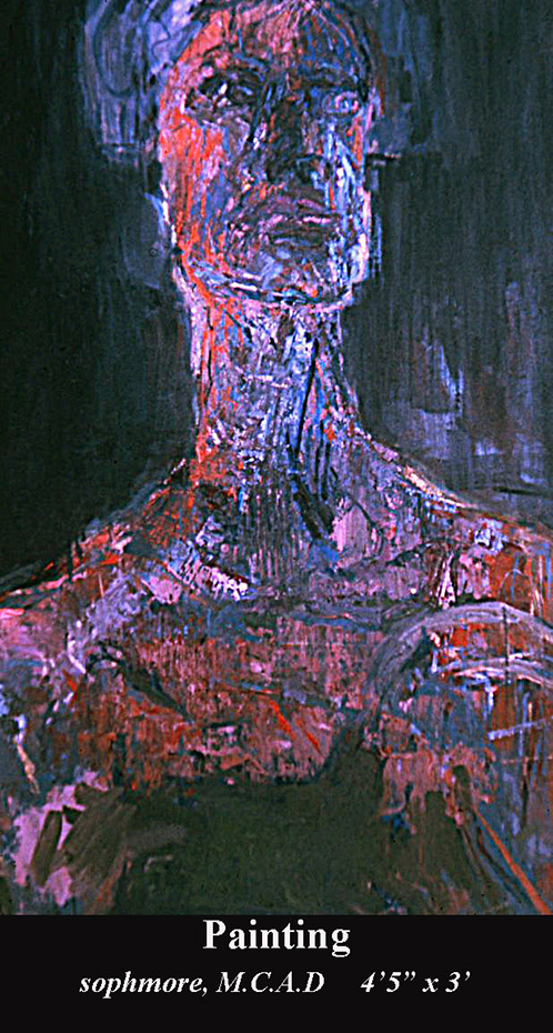 Sophomore painting | Painting by Sculptor Krisjohn Horvat