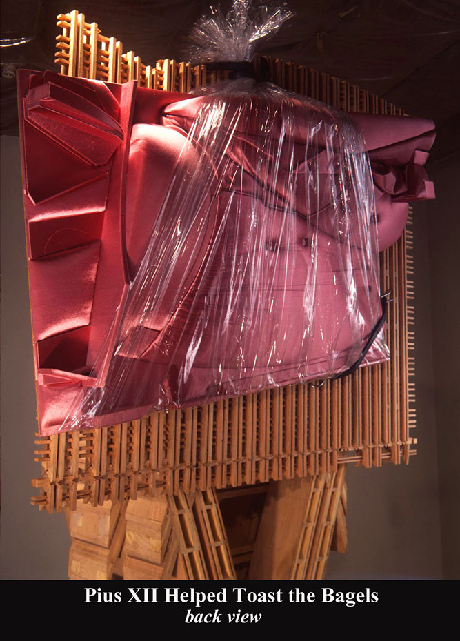 Pius XII Helped Toast the Bagels | Sculpture by Sculptor Krisjohn Horvat