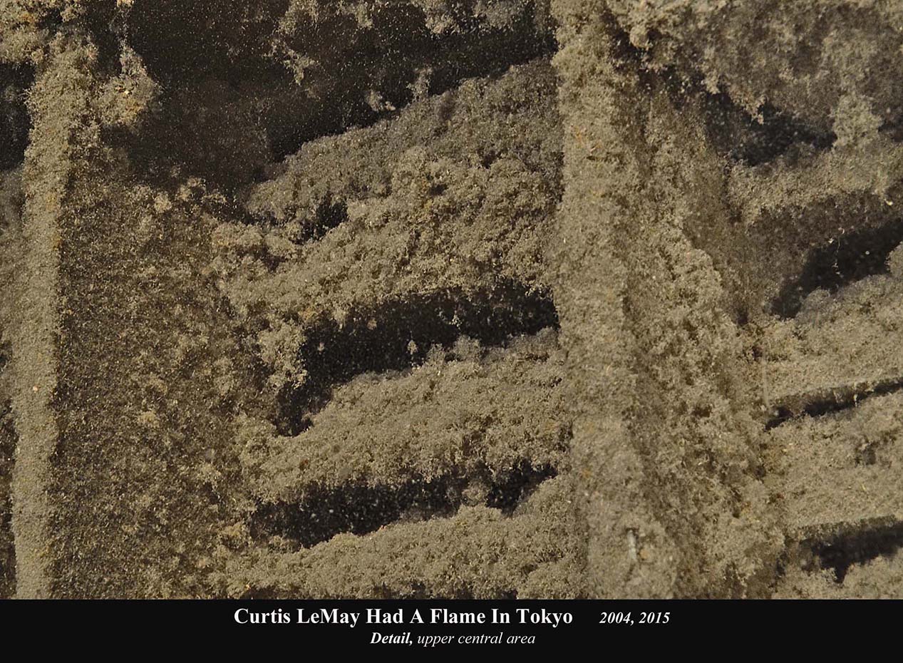 Curtis Lemay had a Flame in Tokyo | Sculpture by Sculptor Krisjohn Horvat